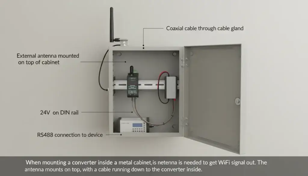 RS485 to WiFi Converter