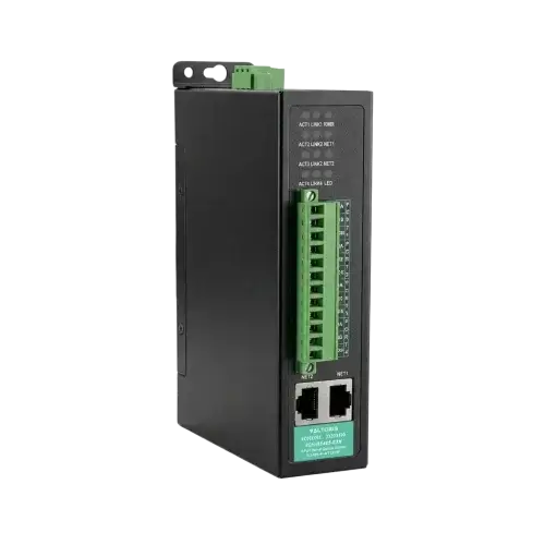 Serveur sériel industriel isolé 4 canaux RS485 vers Ethernet [Modbus/MQTT/JSON]