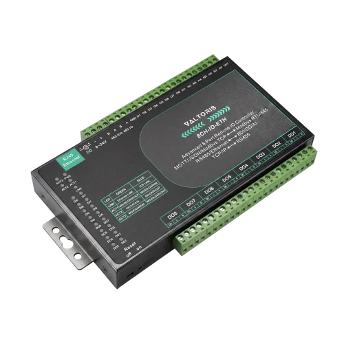 Промышленный 8-канальный модуль удаленного ввода/вывода Ethernet и шлюз RS485