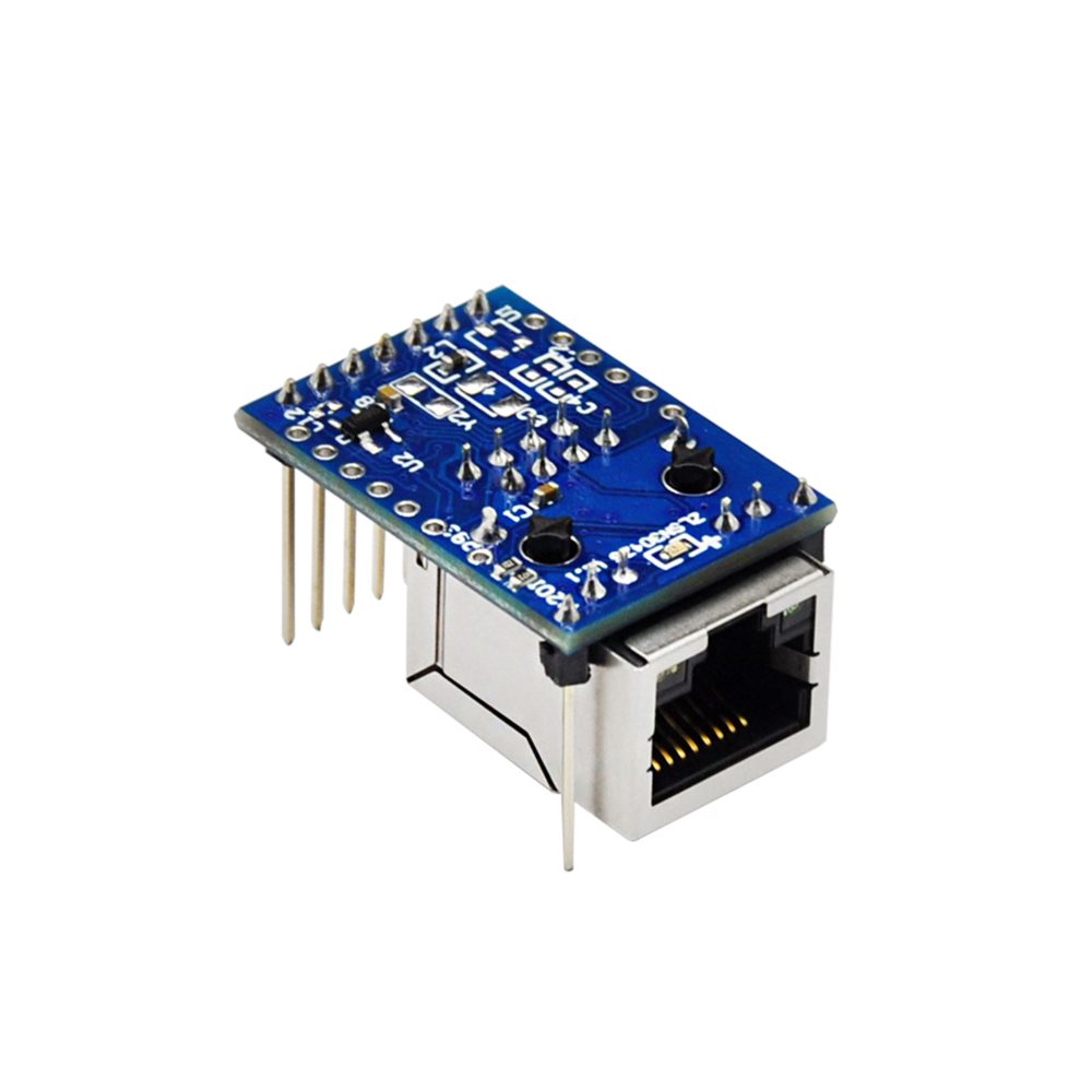 Embedded UART/TTL to Ethernet Mini Module - Industrial RJ45 Converter