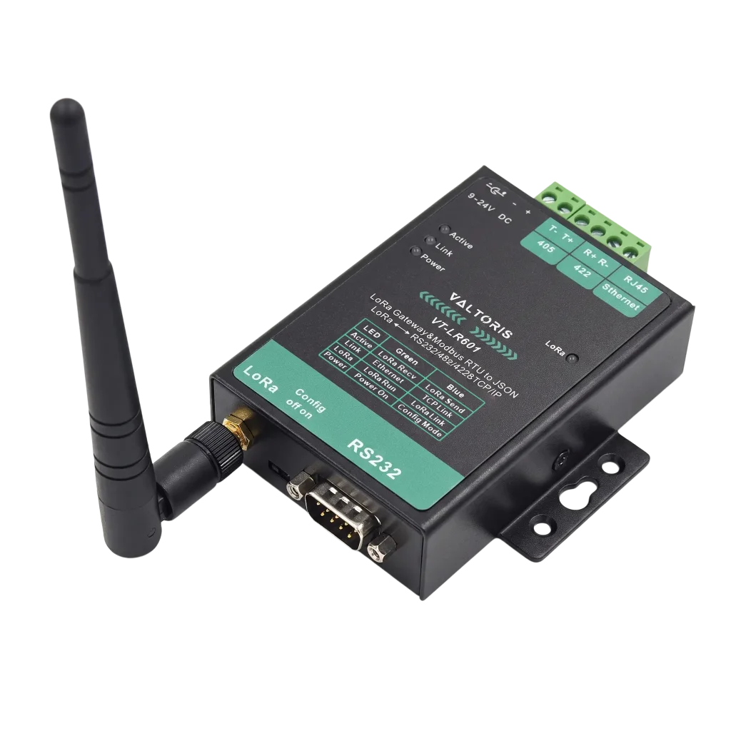 بوابة LoRa إلى بوابة إيثرنت الصناعية (VT-LR601)