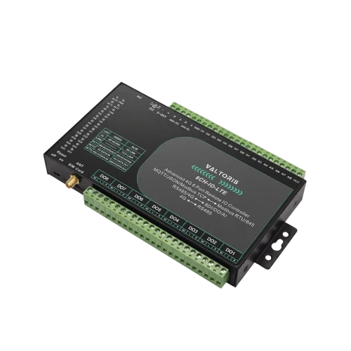 Промышленный 8-канальный 4G LTE контроллер ввода/вывода | MQTT Modbus Gateway