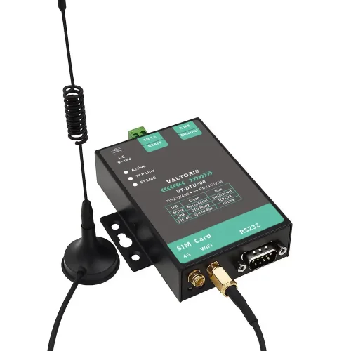 Valtoris 4G Industrial DTU - шлюз RS232/485 для сотовой связи 4G LTE/WiFi для глобального диапазона