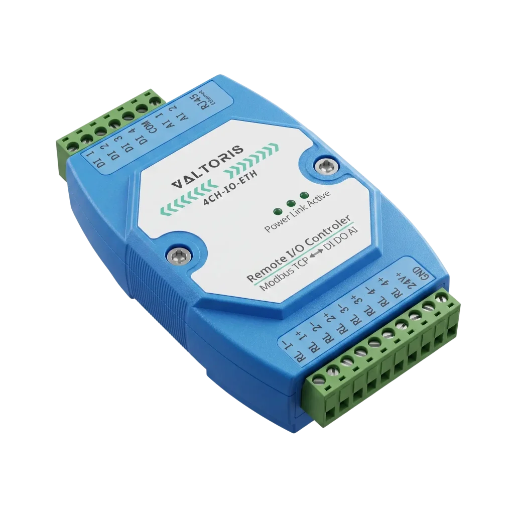 وحدة الإدخال/الإخراج الصناعية 4-Ch Ethernet I/وحدة إيثرنت (4DI/2AI/4DO) وبوابة مودبوس
