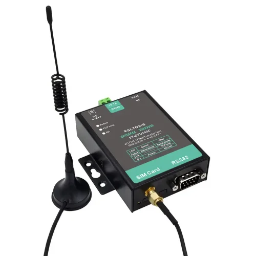 Шлюз промышленного класса VT-DTU500C 4G DTU, RS232/RS485 to LTE CAT1 с MQTT для Азии