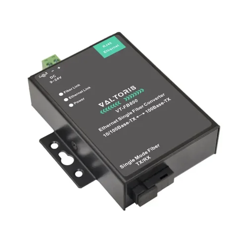 Industrial Fiber to Ethernet Media Converter