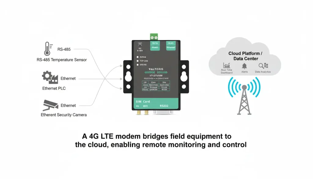 what is a 4g lte modem​