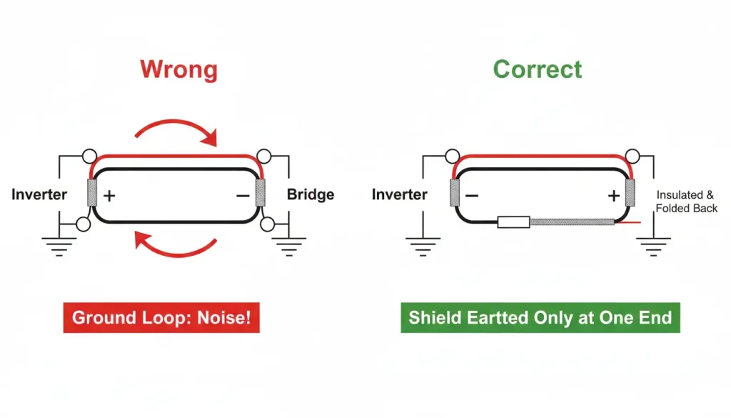 Two wiring diagrams side by side