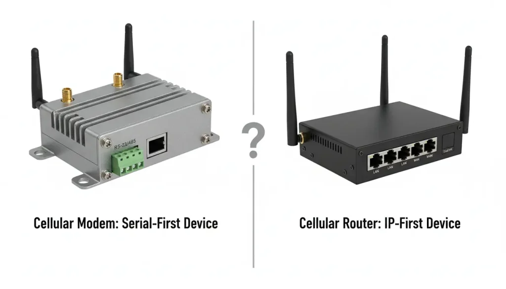 Cellular Modem vs. Router