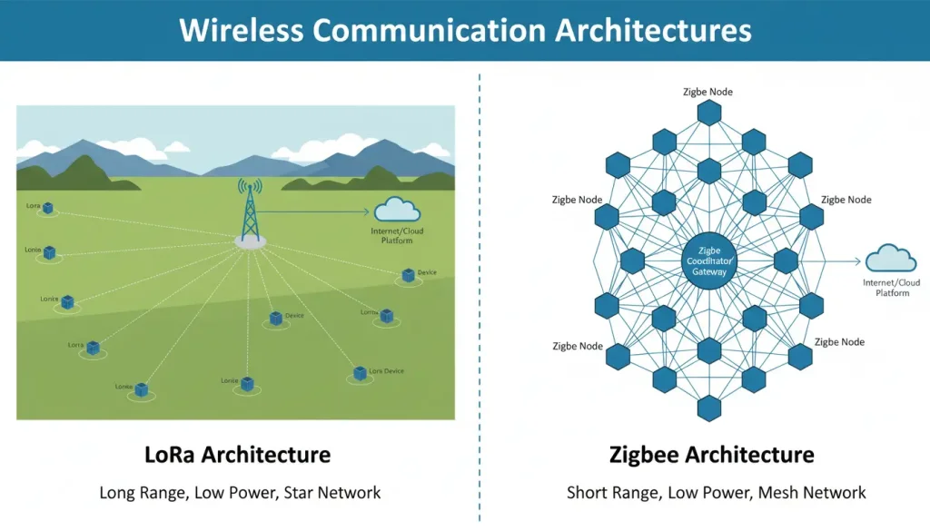 lora vs zigbee