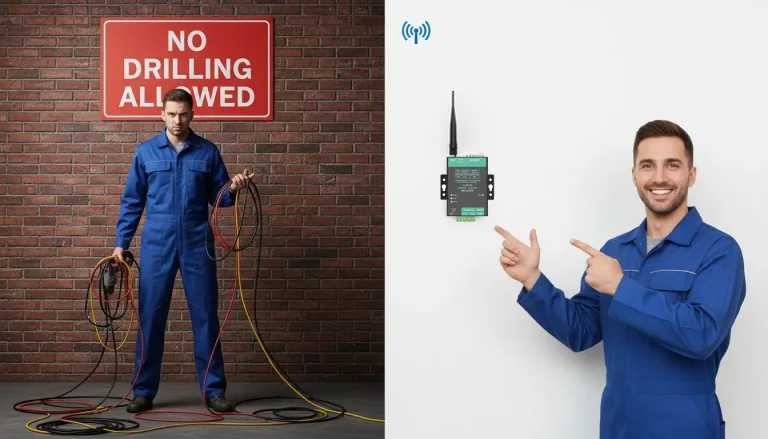 Serial to WiFi: When You Can’t Run Cable