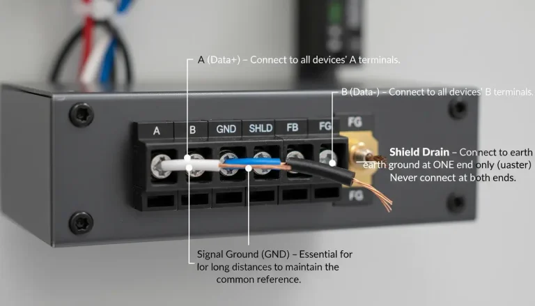 RS485 Multi-Drop Networking: Wiring, Addressing, and Troubleshooting