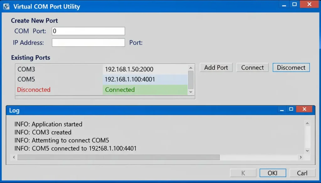 rs485 to ethernet converter configuration P8
