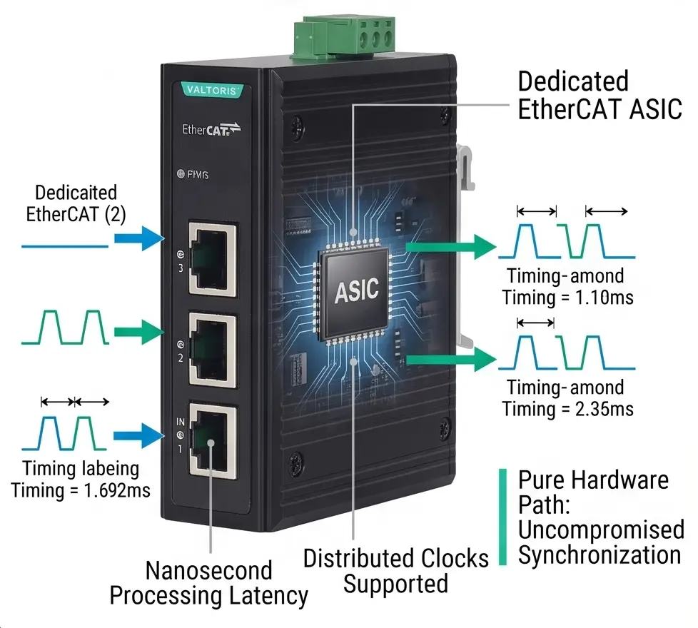 EtherCAT Distributed Clocks and Nanosecond Synchronization