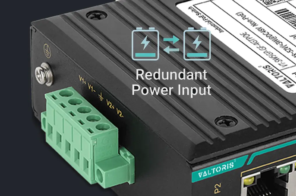Dual Redundant DC Power Input
