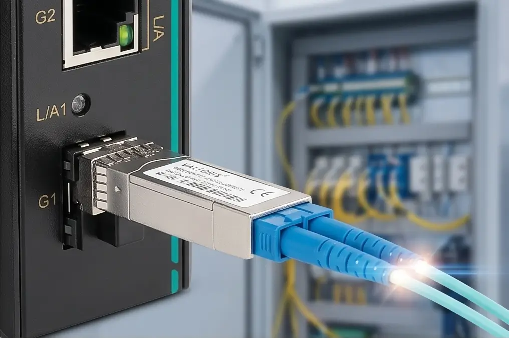 SFP Fiber Optic Long Distance Transmission