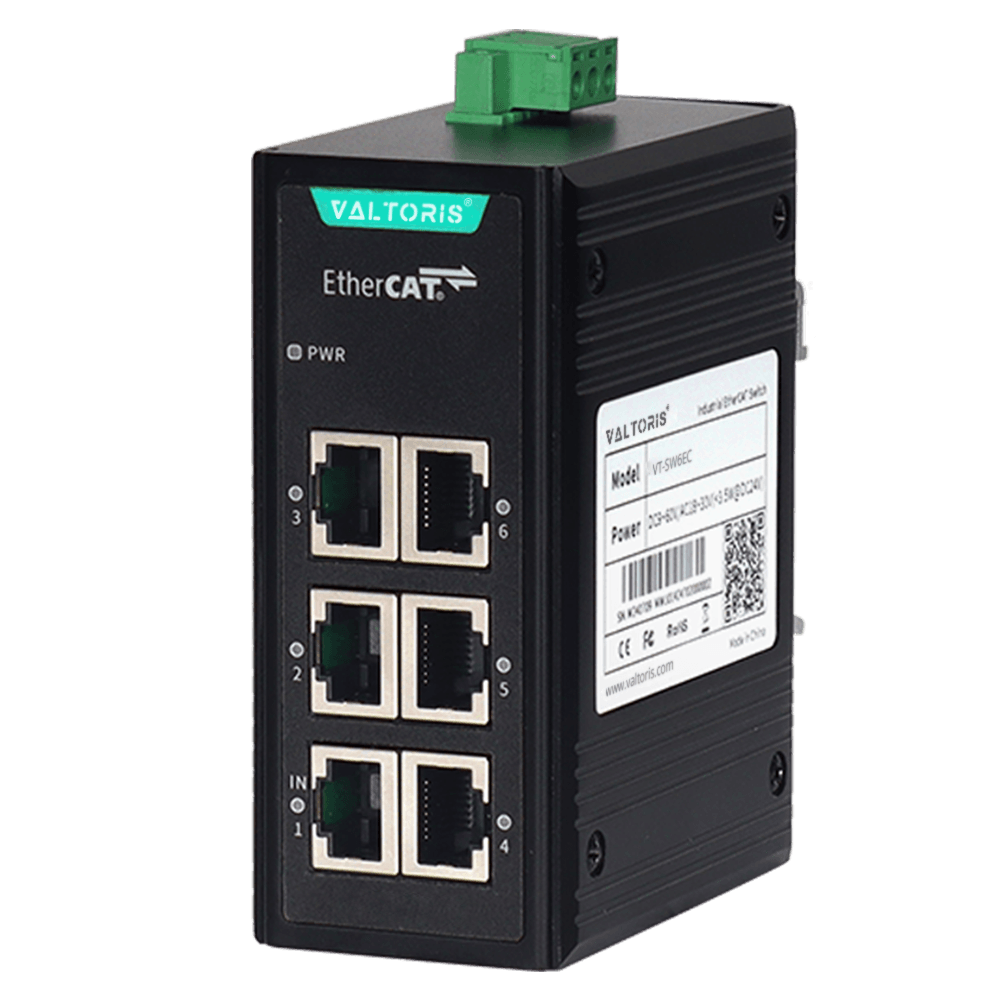 Valtoris 6-Port EtherCAT Junction Module
