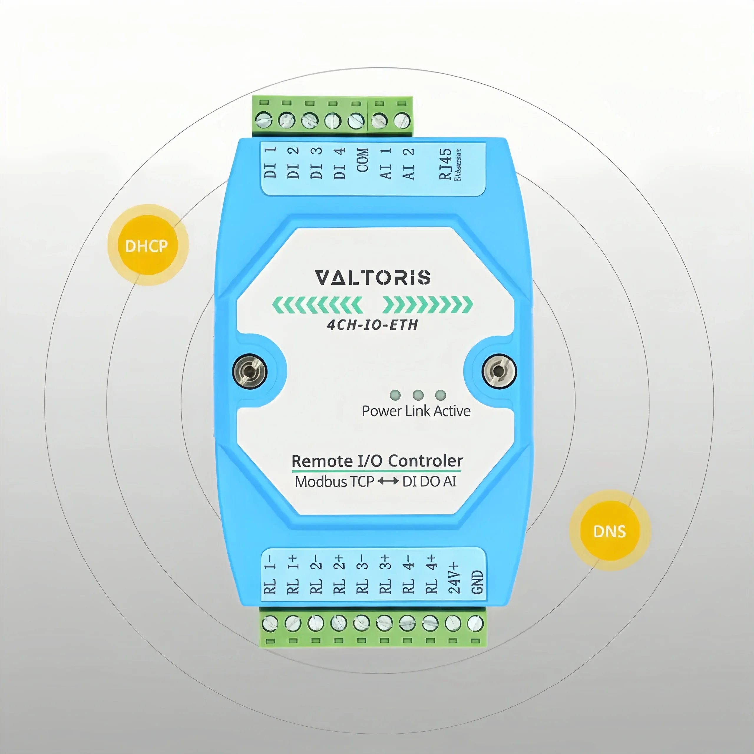 Flexible Networking with DHCP and DNS Support settings