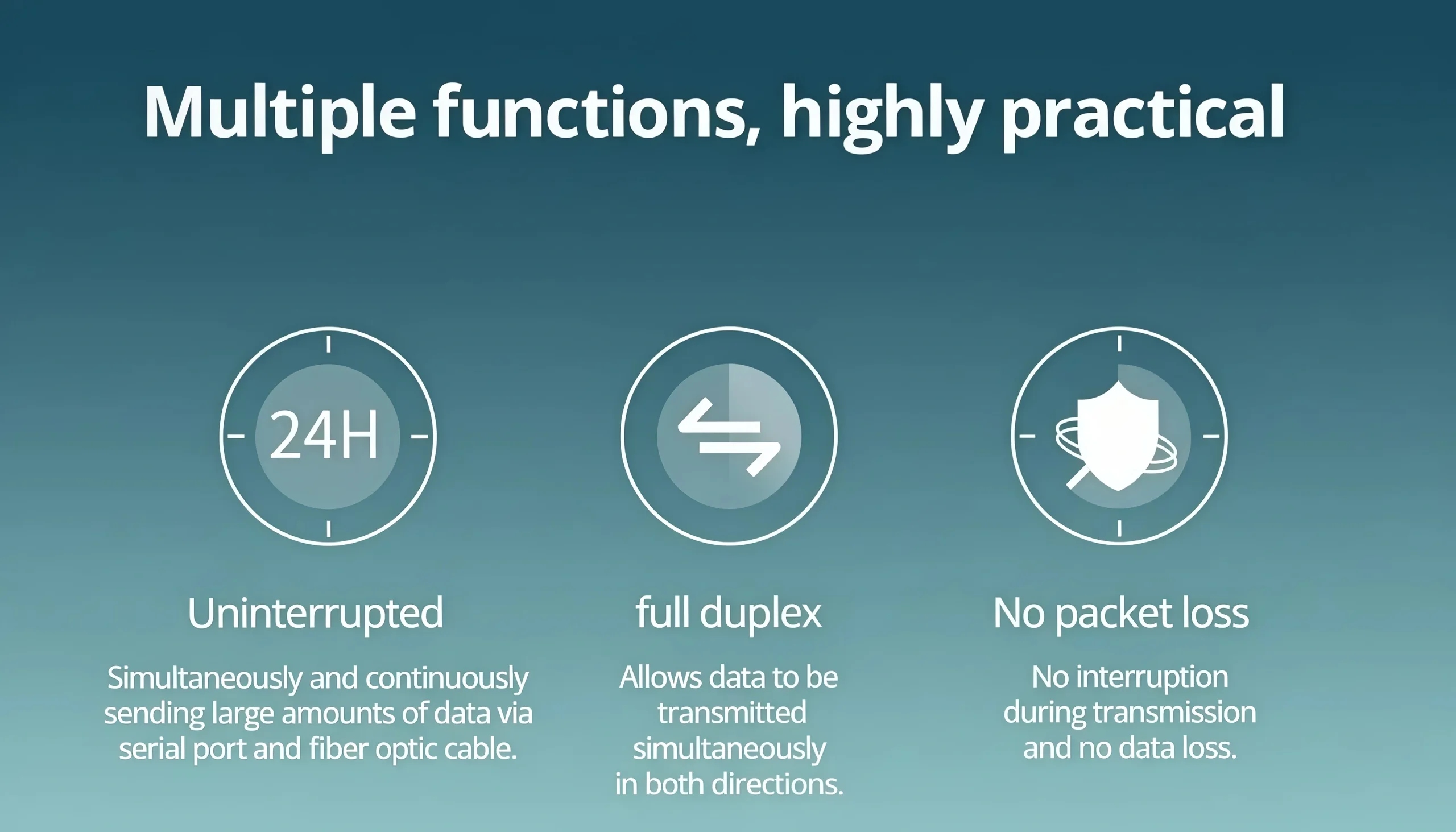 Multiple functions TCP UDP DNS DHCP