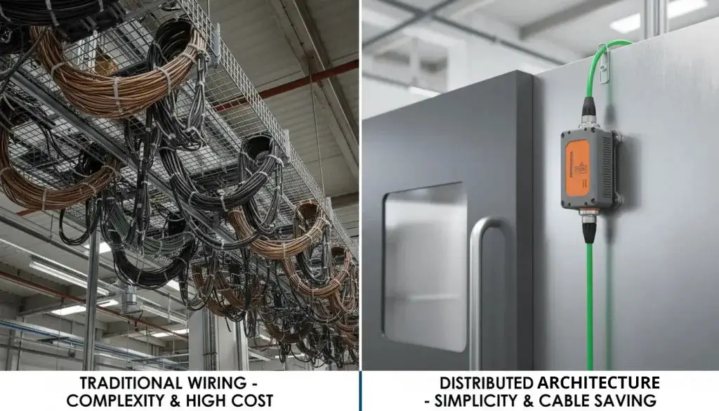 Wiring Cost Comparison: Direct Wiring vs Remote I/O