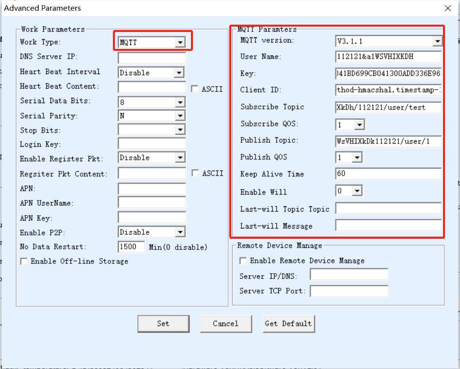 VirCom Configuration Interface
